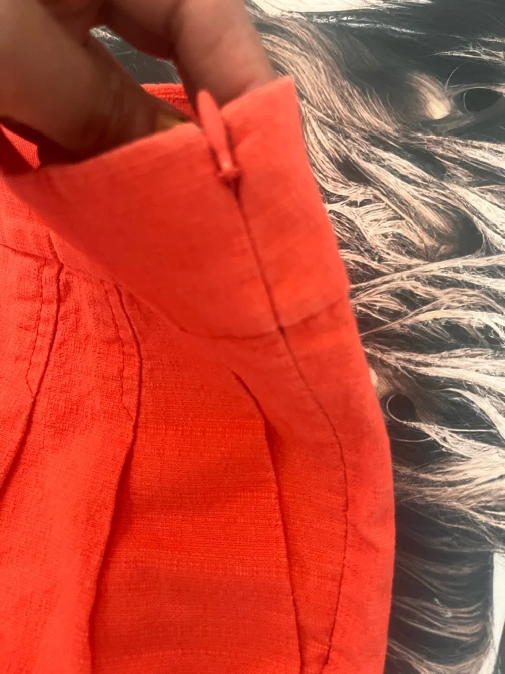 J. Crew Coral-Red High Waist Tailored Shorts - Picture 7 of 8